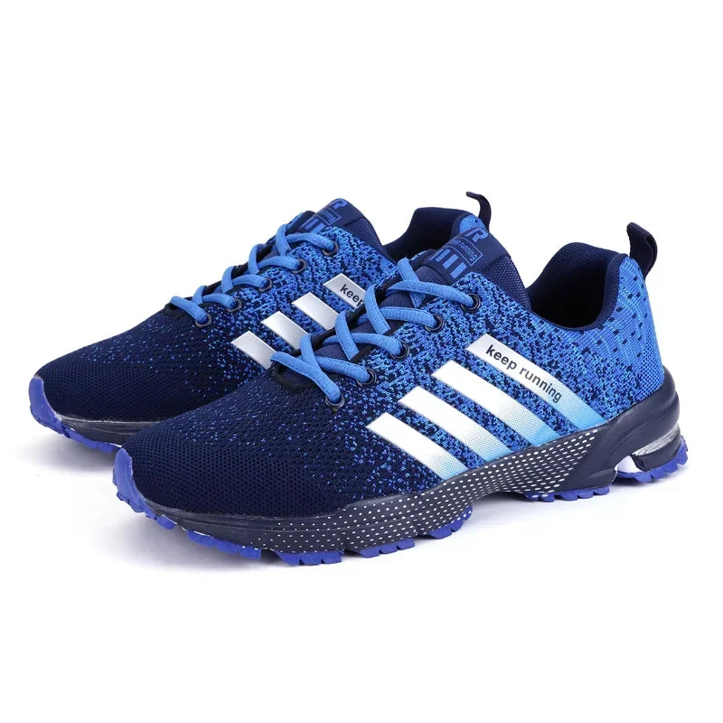 Men Breathable Mesh Sneakers – Lightweight Casual Sport Shoes